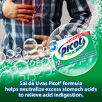 Sal de Uvas Picot, Effervescent Powder Solution, Antacid, 0.17 Oz, 8 Count (Pack of 6) Antacid Packets