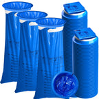 CDThinkingU Emesis Vomit Bags Disposable,100 Pack Barf Throw Up Bag for Car Adult& Kids- Leak Resistant 1000ML Portable Puke Thr
