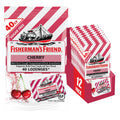 Fishermans Friend Cough Drops, Cough Suppressant and Sore Throat Lozenges, Sugar Free Cherry, 6.9mg Menthol, 480 Drops (12 Pack