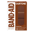 Band-Aid Brand Ourtone Flexible Fabric Adhesive Bandages, Flexible Protection & Care of Minor Cuts & Scrapes, Quilt-Aid Pad for 
