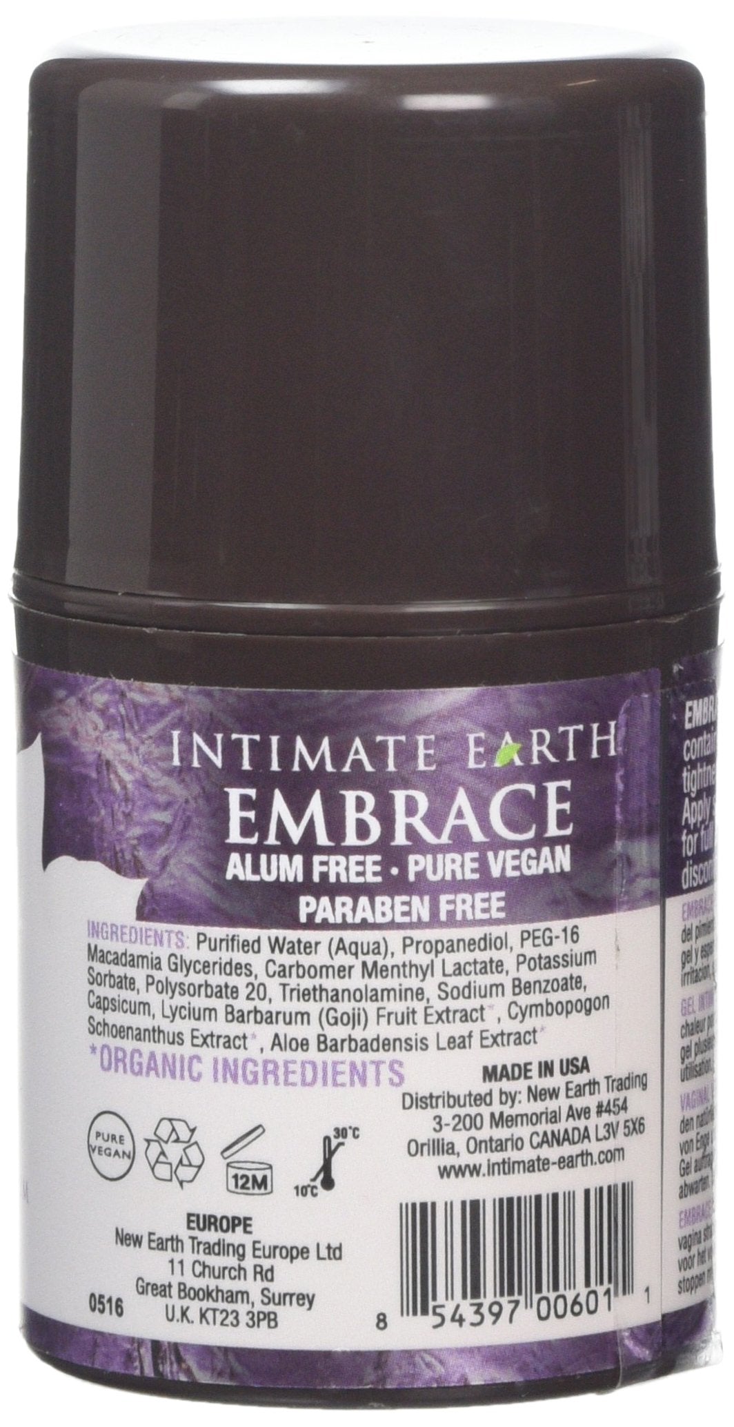 Intimate Organics Embrace Tightening Pleasure Gel, 1 Ounce