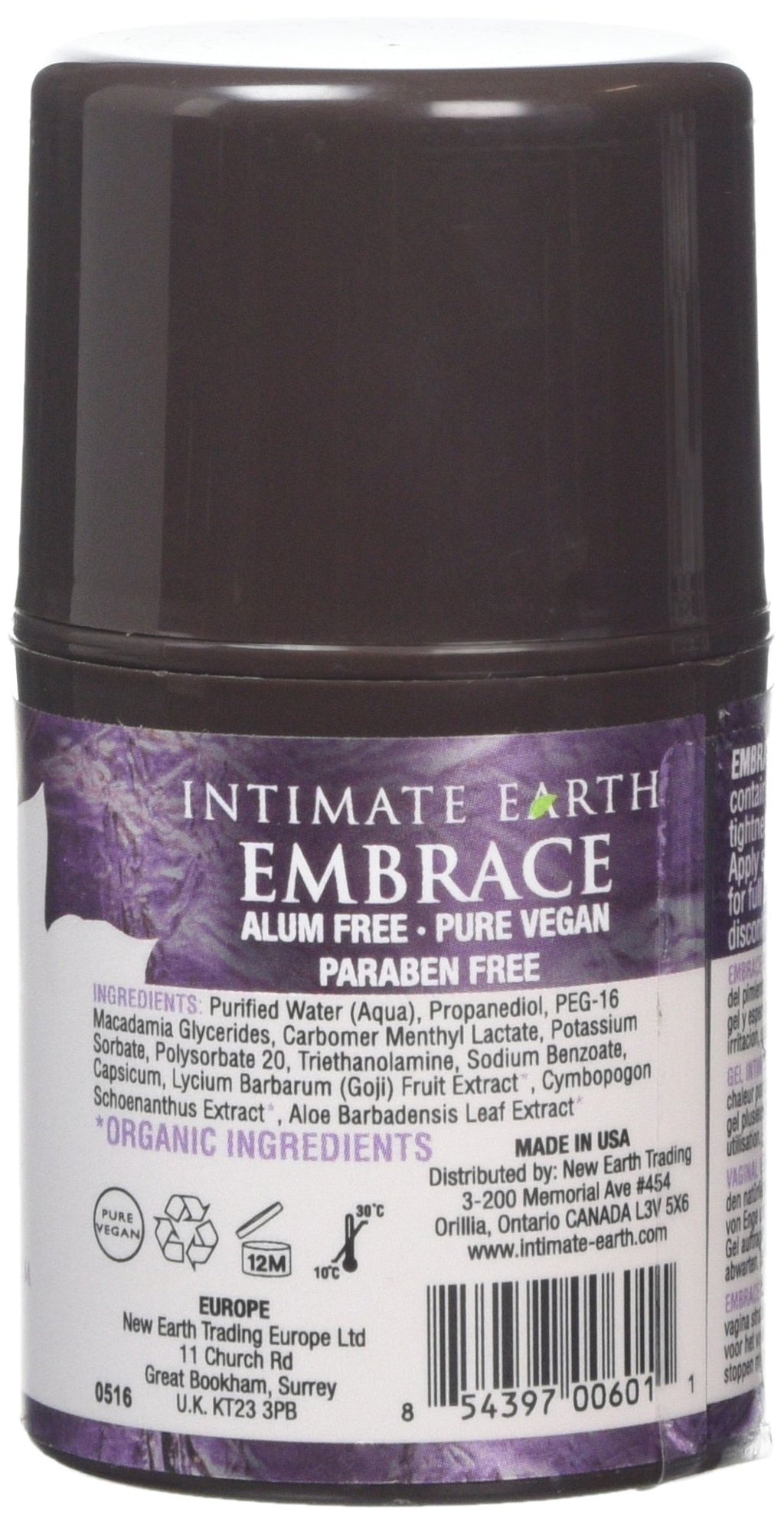 Intimate Organics Embrace Tightening Pleasure Gel, 1 Ounce