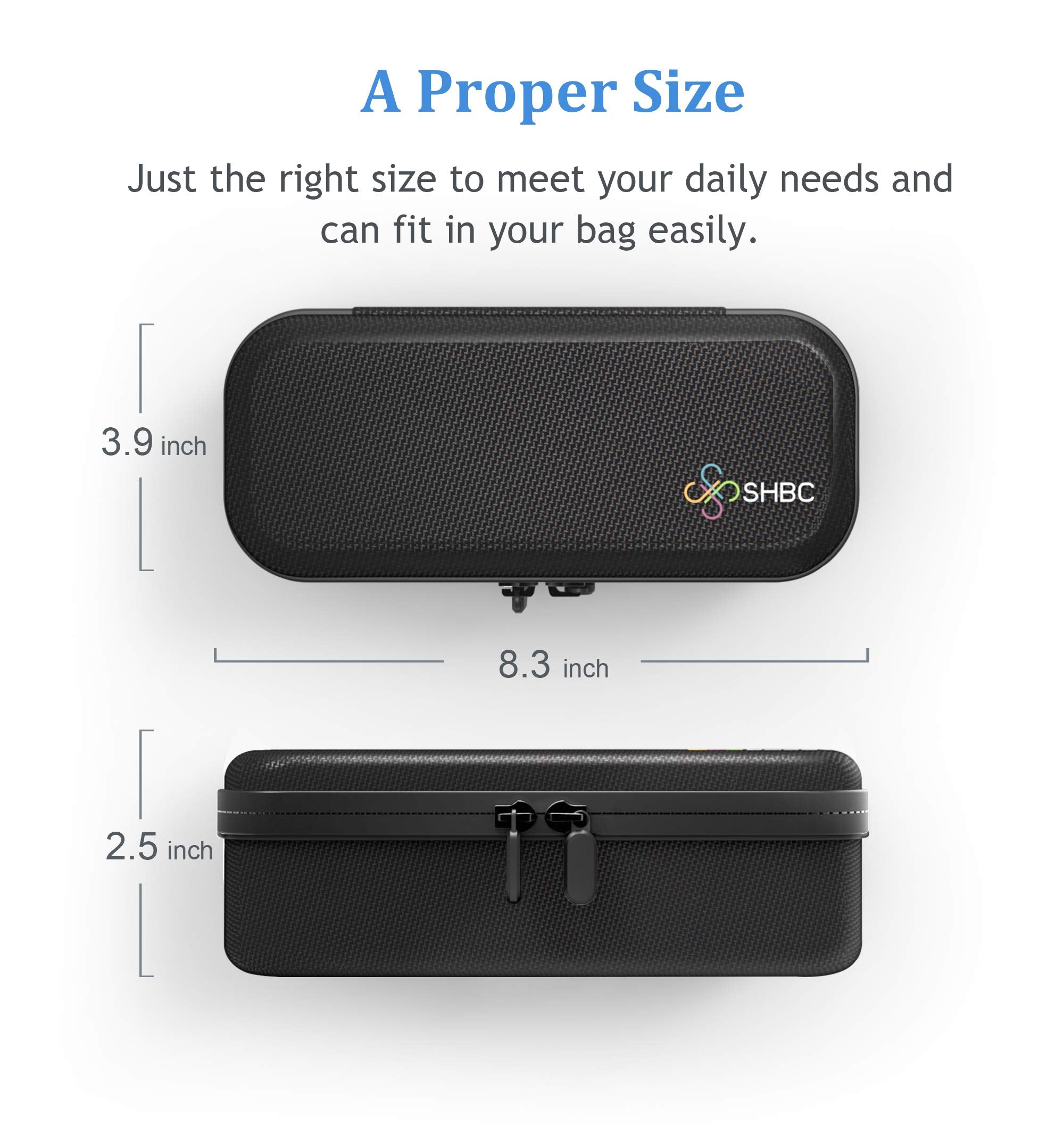 SHBC Insulin Pen Carrying Case Portable Medical Cooler Bag for Diabetes with Protective Ice Brick - Convenient to Changing Needl