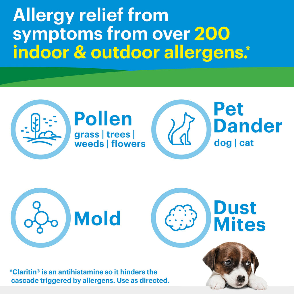 Claritin Liqui-Gels 24 Hour Allergy Relief, Non-Drowsy Allergy Medicine, Loratadine Antihistamine Capsules, 30 Count