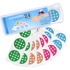 Nano shield Itch Relief Patches 24 Counts, Natural Bug Bite Itch Relief Stickers for Kids, Instantly Reduce Itching & Swelling A