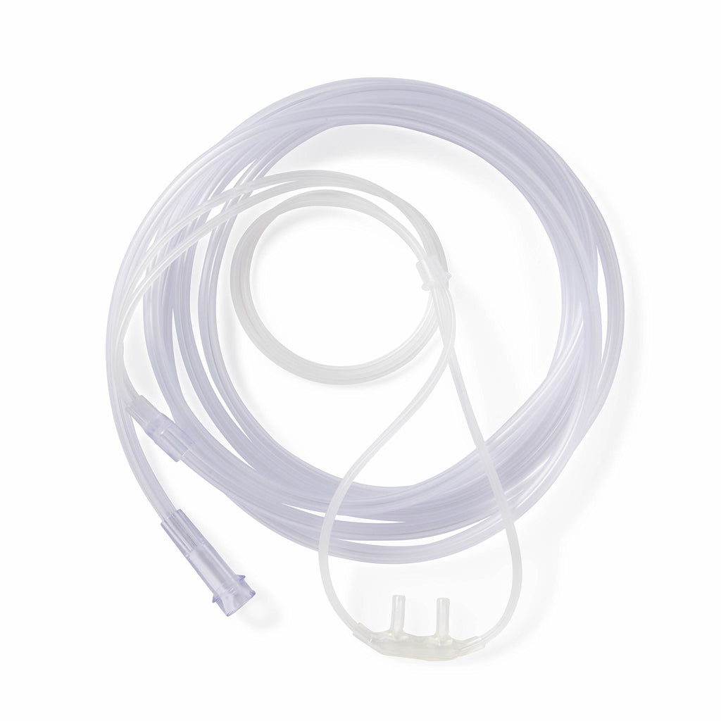 Medline Soft-Touch Nasal Oxygen Cannula, Standard Connector, 4-ft. Tub ...
