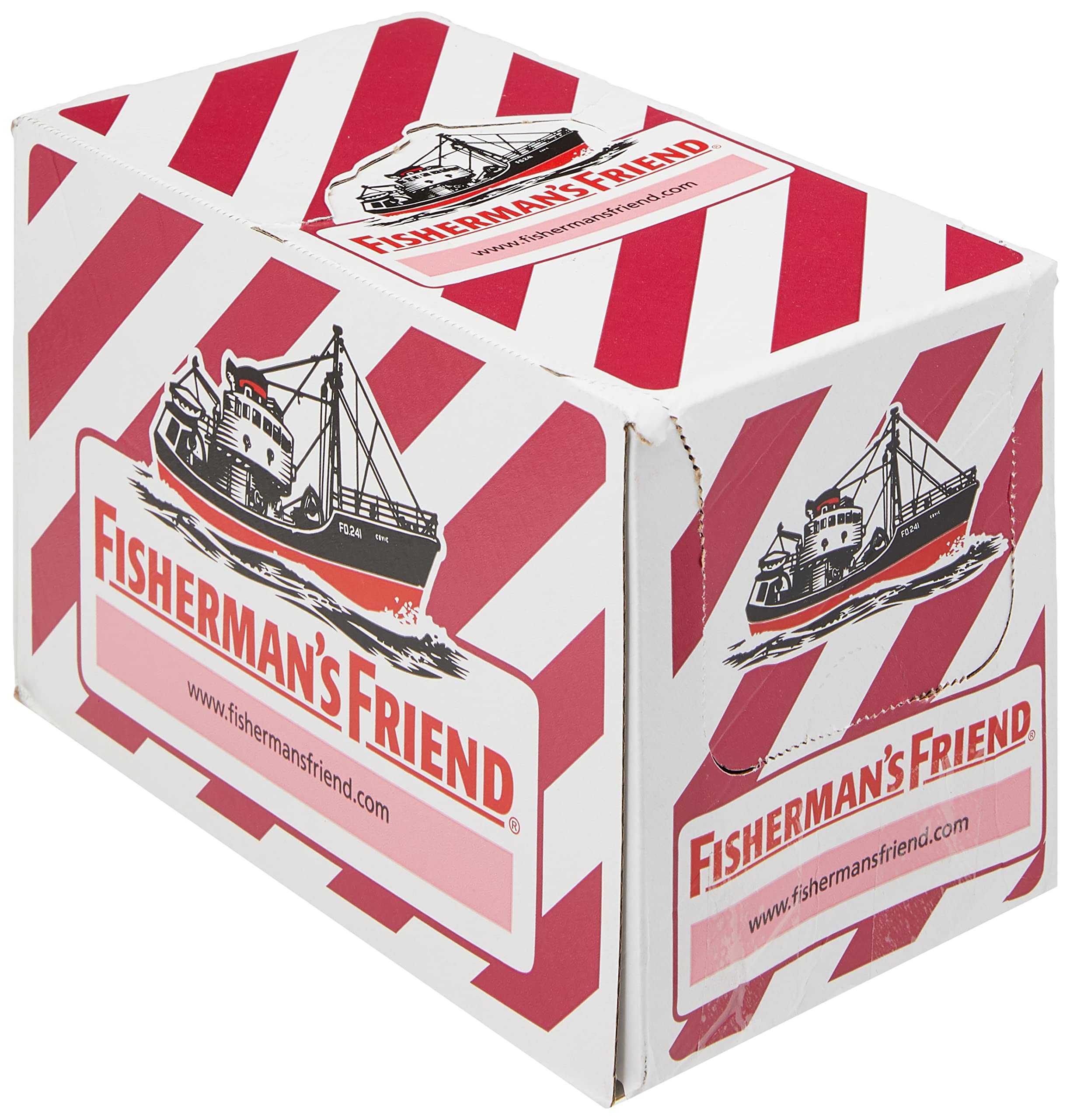 Fishermans Friend Sugar Free Cherry Menthol Flavour Lozenges 25g (Pack of 24)