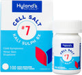 Hyland's No. 7 Cell Salt Kali Sulph 6X Tablets, Cystic Acne and Acne Scare Treatment, Cold Medicine, Natural Relief of Discharge