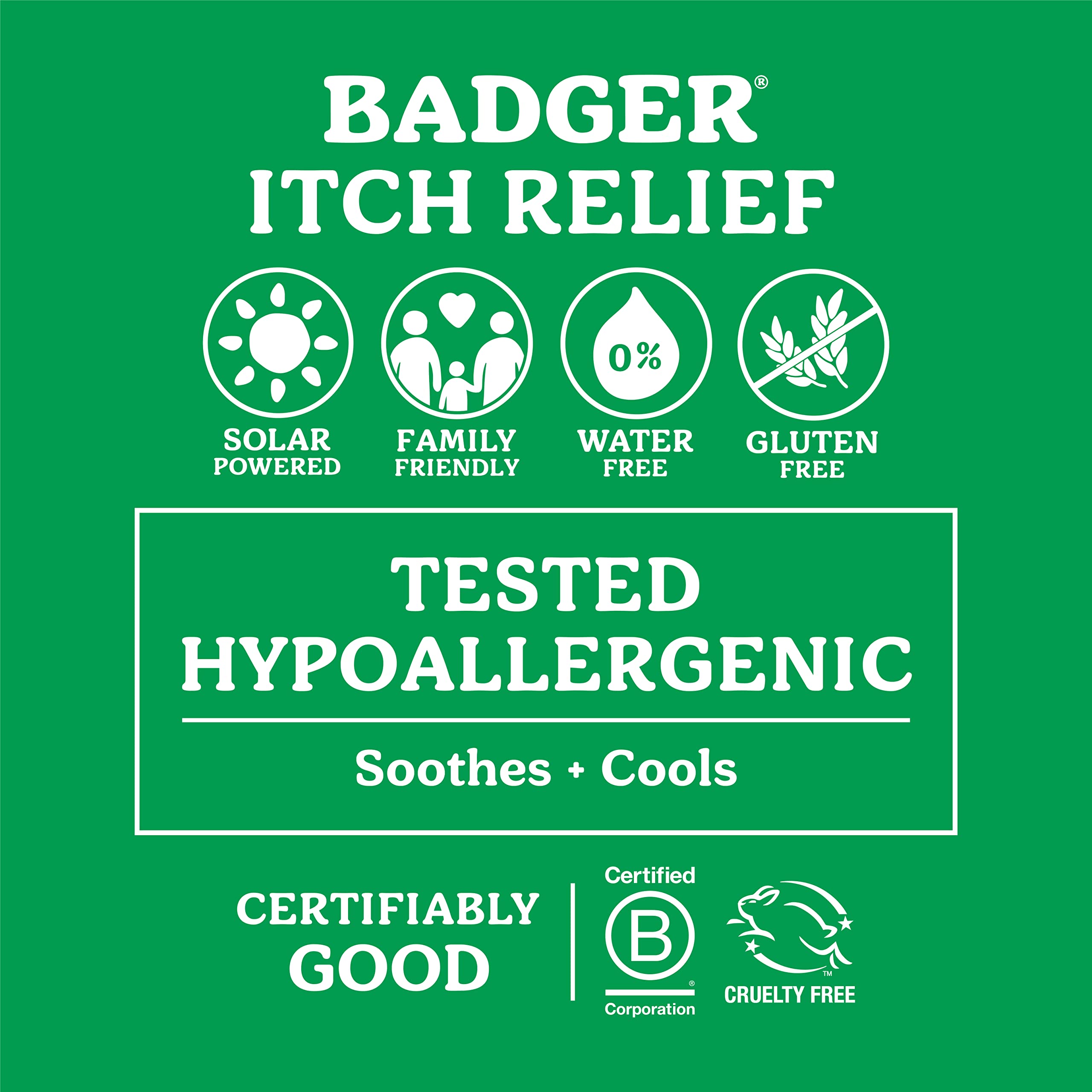 Badger Mosquito Bite Itch Relief, Organic Afterbite Insect Bite Treatment, Anti Itch Cream, Bug Bite Relief, Easy to Carry Trave