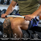 Nine 4 Nine Massage Stick - A Handheld Spindle Massage Stick - Full Body Muscle Recovery & Myofascial Release (24 Massage Pin (S