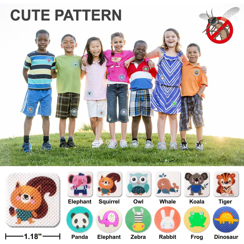 Mosquito Repellent Stickers 240 Pcs Natural Mosquito Patches for Kids and Adults with 5 Pack Individually Wrapped Mosquito Repel