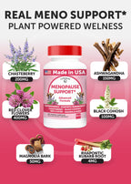Lunakai USA Made Natural Menopause Supplements for Women - 13-in-1 Menopause Relief for Hot Flashes, Night Sweats, Sleep & Mood