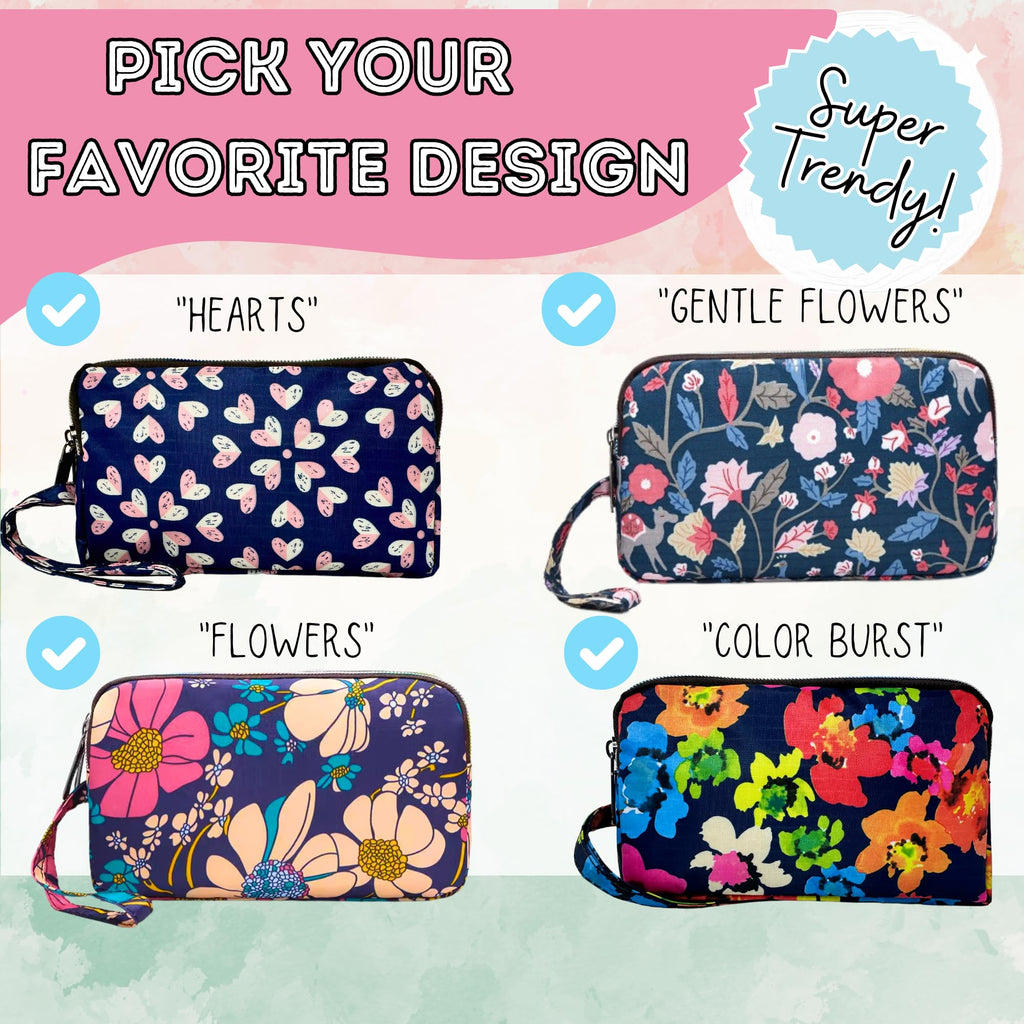 First Period Pal Pack to-Go Kit | 24 pcs | First Period Kit for Tweens | Teen Period Kit| Discrete Period Bag, Pads, Panty Liner