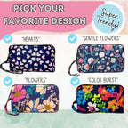 First Period Pal Pack to-Go Kit | 24 pcs | First Period Kit for Tweens | Teen Period Kit| Discrete Period Bag, Pads, Panty Liner