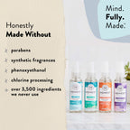The Honest Company Plant-Based Hand Sanitizer Spray | Kills 99.9% of Germs | Hypoallergenic, Quick-drying + Moisturizing | Fragr