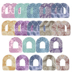 20 Pcs Adhesive Patches Compatible for Omnipod 5, Waterproof & Breathable CGM Overpatches, Pre-Cut Sensor Covers for Continuous 
