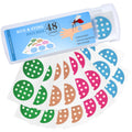 Nano shield Itch Relief Patches 48 Counts, Natural Bug Bite Itch Relief Stickers for Kids, Instantly Reduce Itching & Swelling A