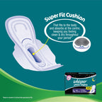 Whisper Maxi Nights Sanitary Pads for Women, XL, Pack of 15 Napkins