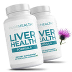 PureHealth Research Liver Health - Milk Thistle, Detox & Cleanse Repair Formula