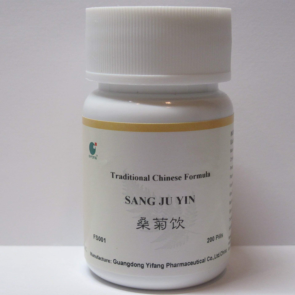 Sang Ju Yin - White Mulberry & Chrysanthemum Combination, 200 Pills (E-Fong)