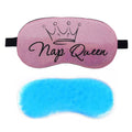 Jenna Gel Sleeping Eye Shade Mask Cover For Insomnia, Meditation, Puffy Eyes And Dark Circles (Napqueen_Pink_Gel)