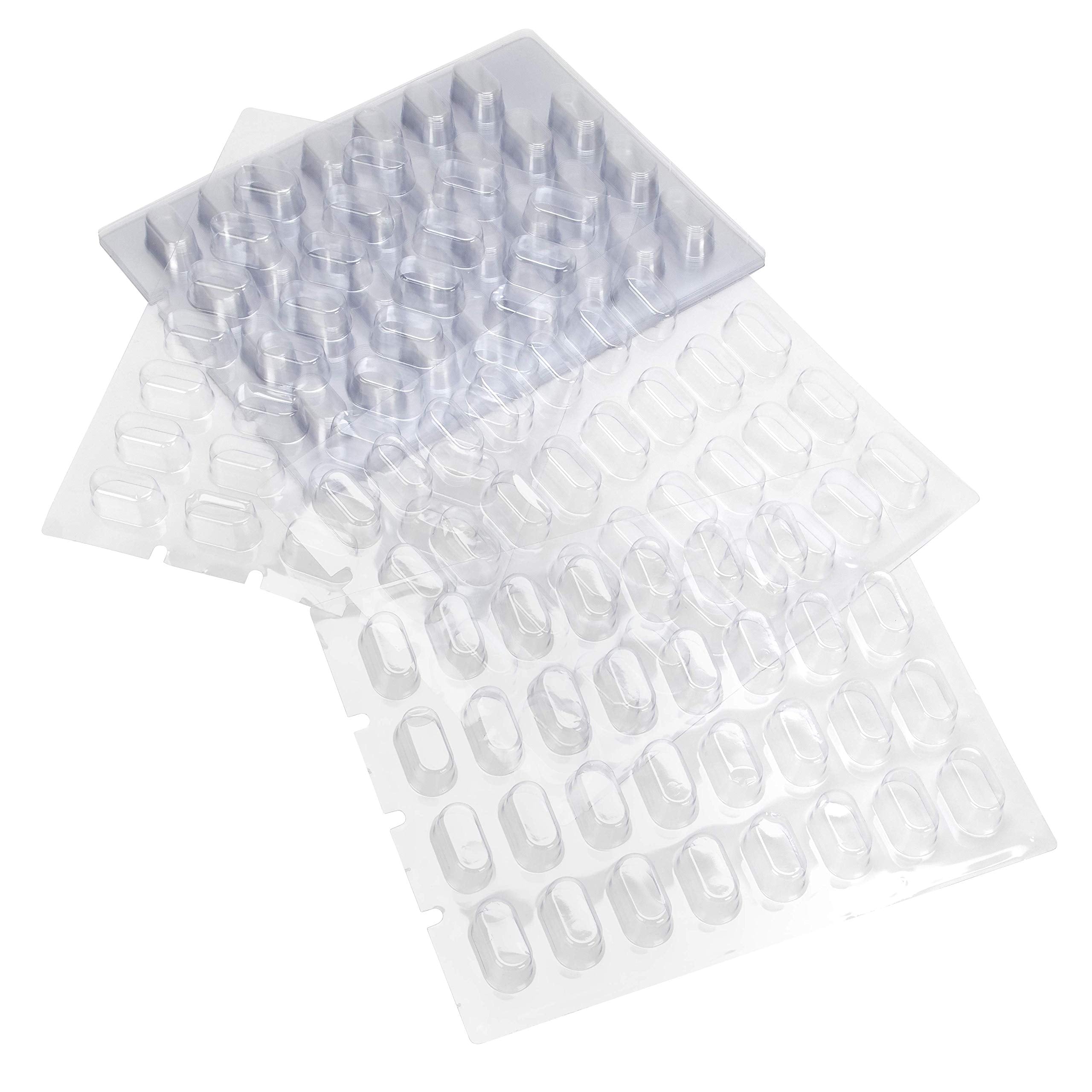 Ezy Dose Disposable (31-Day) Pill, Medicine, Vitamin Organizer Box | Monthly Planner Refill Pack | Kit includes 12 Cards and Bli