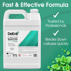 DeEnti Callus Remover for Feet, Extra Strength Foot Callus Remover Gel, 128oz Gallon Salon Grade Bulk Pedicure Supplies for Dry