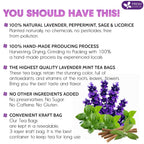 Premium Lavender Mint Tea Bags