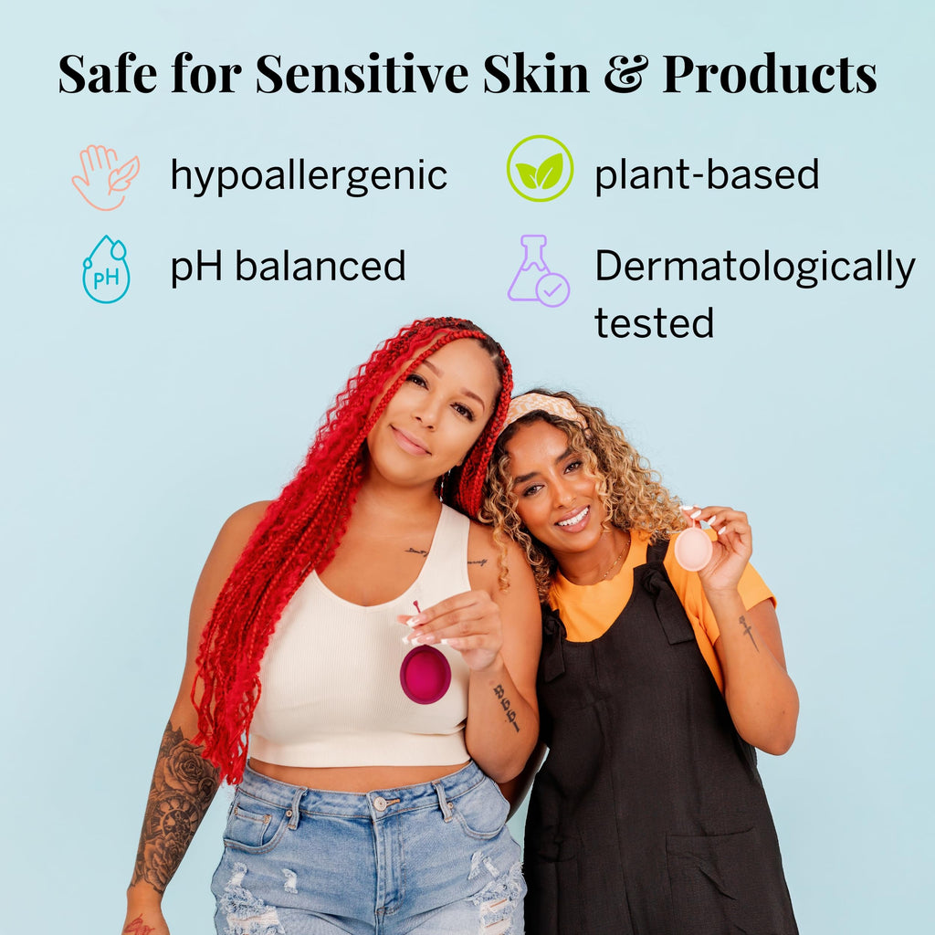 Pixie Feminine Wipes - Flushable, Biodegradable, & Ph Balanced - Best Individually Wrapped Body Wipes for On The Go & Public Bat