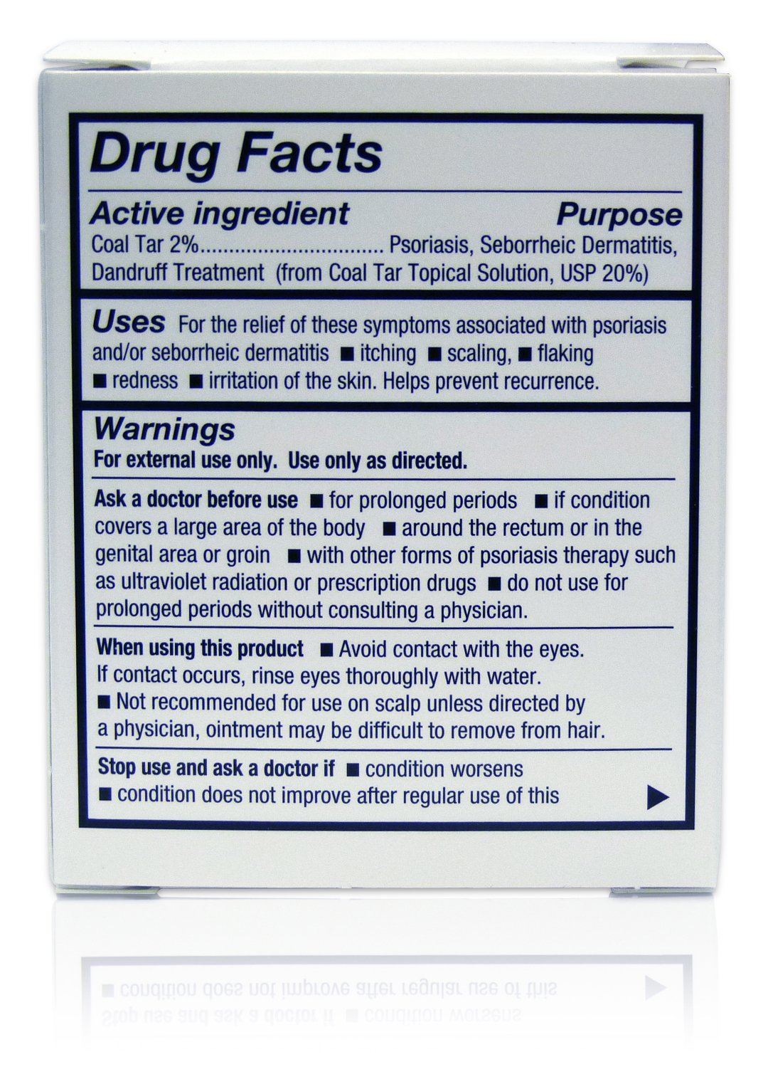 MG217 Psoriasis Treatment, Medicated Conditioning 2% Coal Tar Multi-Symptom Ointment, 3.8 Ounce