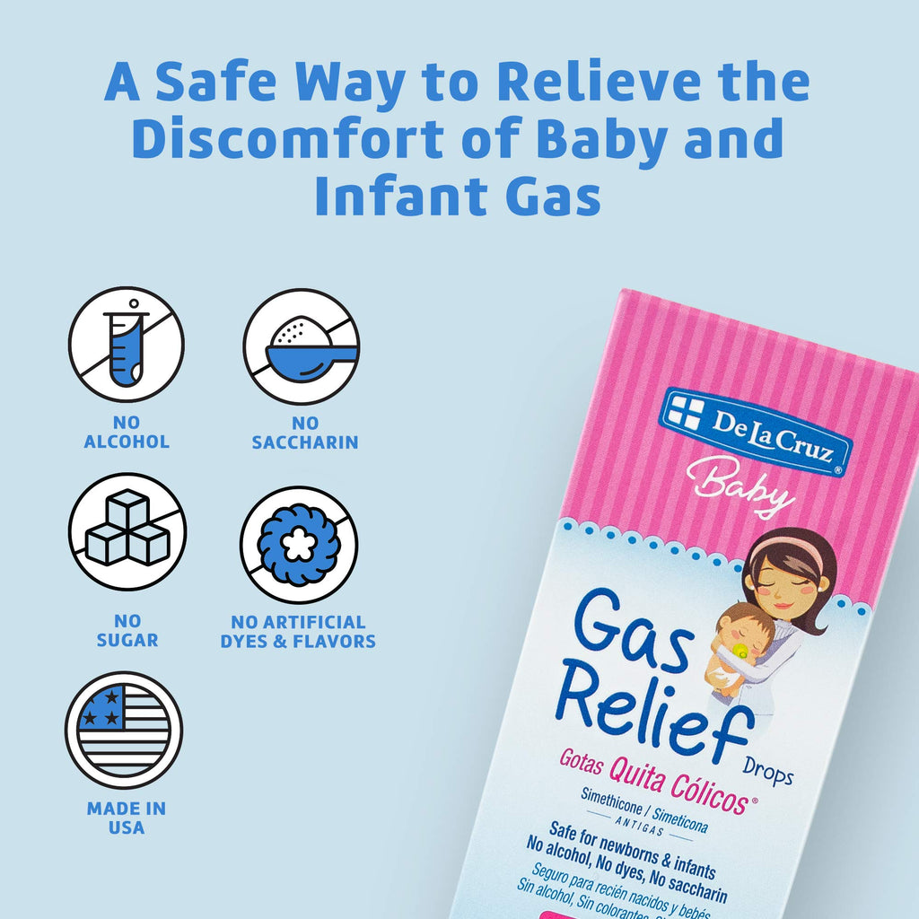 Gas Drops for Babies - Quita C  licos Infant Gas Relief Drops with Simethicone - Safe Colic Drops for Newborns 1 FL. OZ. (30 mL)
