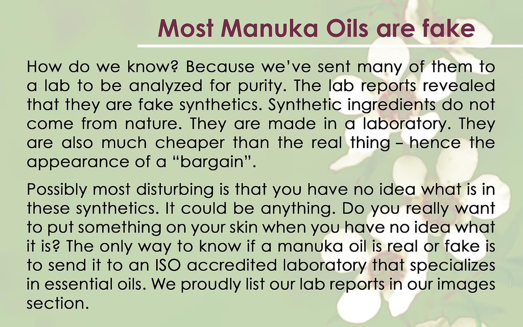PUR360 Manuka Oil, 33x More Powerful Than Tea Tree Oil - Best Treatment for Toenails, Acne, Irritated Skin, Feet and more
