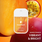 Touchland Power Mist Hydrating Hand Sanitizer Spray, JUICY 5 Set (Citrus, Berry, Watermelon, Peach, Mango), 1 FL. OZ. Travel Siz