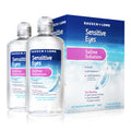 Sensitive Eyes Saline Solution from Bausch & Lomb, for Soft Contact & Gas Permeable Lenses, Saline Solution with Potassium, 2 x 
