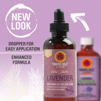 Herbal Collection Jamaican Black Castor Oil (Lavender) 4oz | Calming & Nourishing Oil for Hair, Skin & Scalp | Promotes Hair Gro