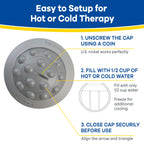 Dr. Scholls PLANTAR FASCIITIS Massage Ball, Hot & Cold Therapy