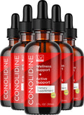 LIVORKA (5 Pack Conolidine Drops, Conolidine, Conolidine Liquid, Conolidine Natural, Conolidine Natural Relief Drops, Conolidine