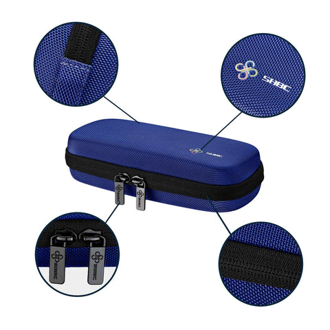 SHBC Insulin Cooler Travel Case for Diabetic Organize Medication Insulated Cooling Bag with 2 Ice Packs Blue