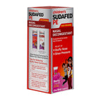 Sudafed Childrens PE Nasal Decongestant, Liquid Cold Relief Medicine with Phenylephrine HCl, Alcohol Free and Sugar-Free, Berry