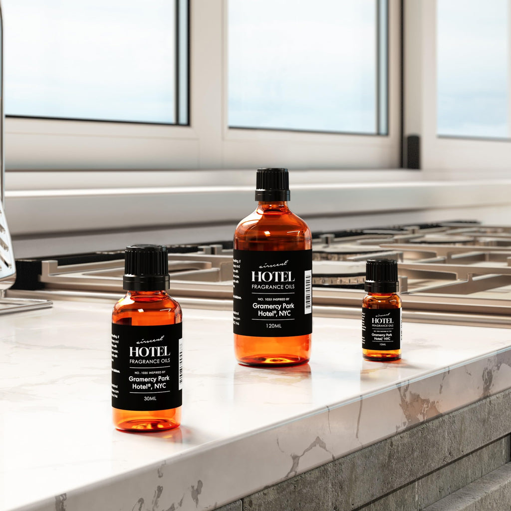 AirScent Hotel Diffuser Oil Inspired by Gramercy Parks Cade 26 Blend - Fragrance Oil No. 1035 for Ultrasonic and Waterless Diff