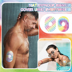 Geiserailie 32 Pack Over Patches Waterproof Compatible with Dexcom G7, Cgm Patches Tie Dye Colorful Adhesive Tape Stickers Senso