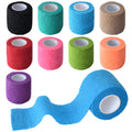 Gondiane 9 Pack 2 x 5 Yards Self Adhesive Bandage Wrap Self Stick Wrap for Ankle, Wrist, Finger, Sports, Breathable Cohesive Vet