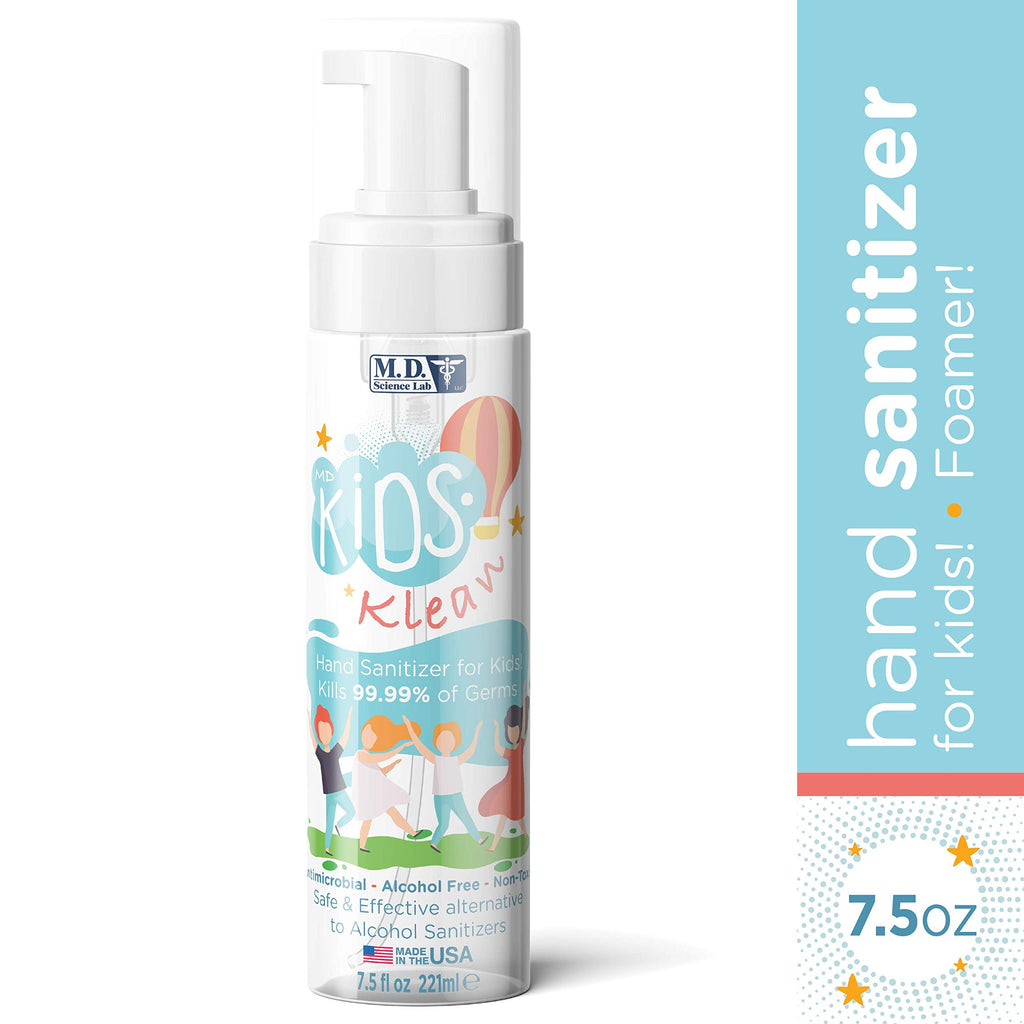 MD Kids Klean Hand Sanitizer, 7.5OZ, Foamer