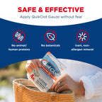 Adventure Medical Kits QuikClot Gauze - Gauze for Emergency Survival Kit, Doomsday Prepping Supplies & More - Stops Bleeding Fas
