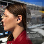 EAROS Hendrick Motorsports Car 48 High-Fidelity Ear Plugs - Durable Reusable Hearing Protection - Preserve Clear Sound While Pro