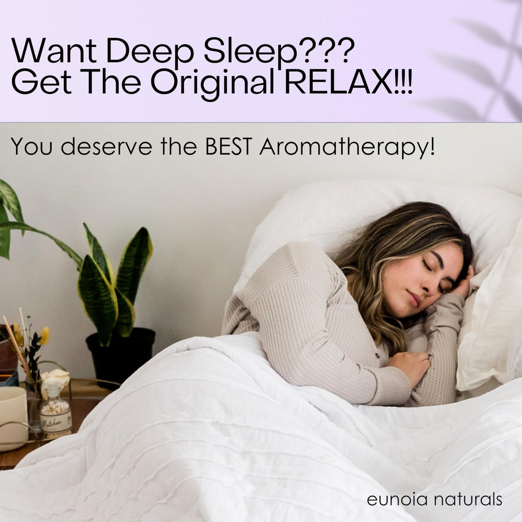The Original Relax Lavender Sleep Aromatherapy Mist, All Natural Lavender Pillow Spray, Lavender & Chamomile Oils, Breath Easy t