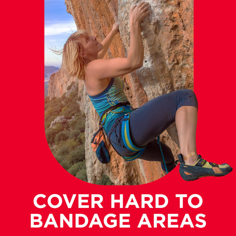 Band-Aid Brand Hydro Seal Large Waterproof Adhesive Bandages for Wound Care and Blisters, 6 ct