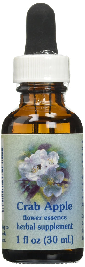Flower Essence Services Dropper Herbal Supplements, Crab Apple, 1 Ounce