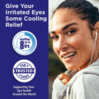 Rohto All-in-One Multi-Symptom Cooling Eye Drops, All-in-One Astringent, Lubricant & Redness Reliever Eye Drops for Irritated, D