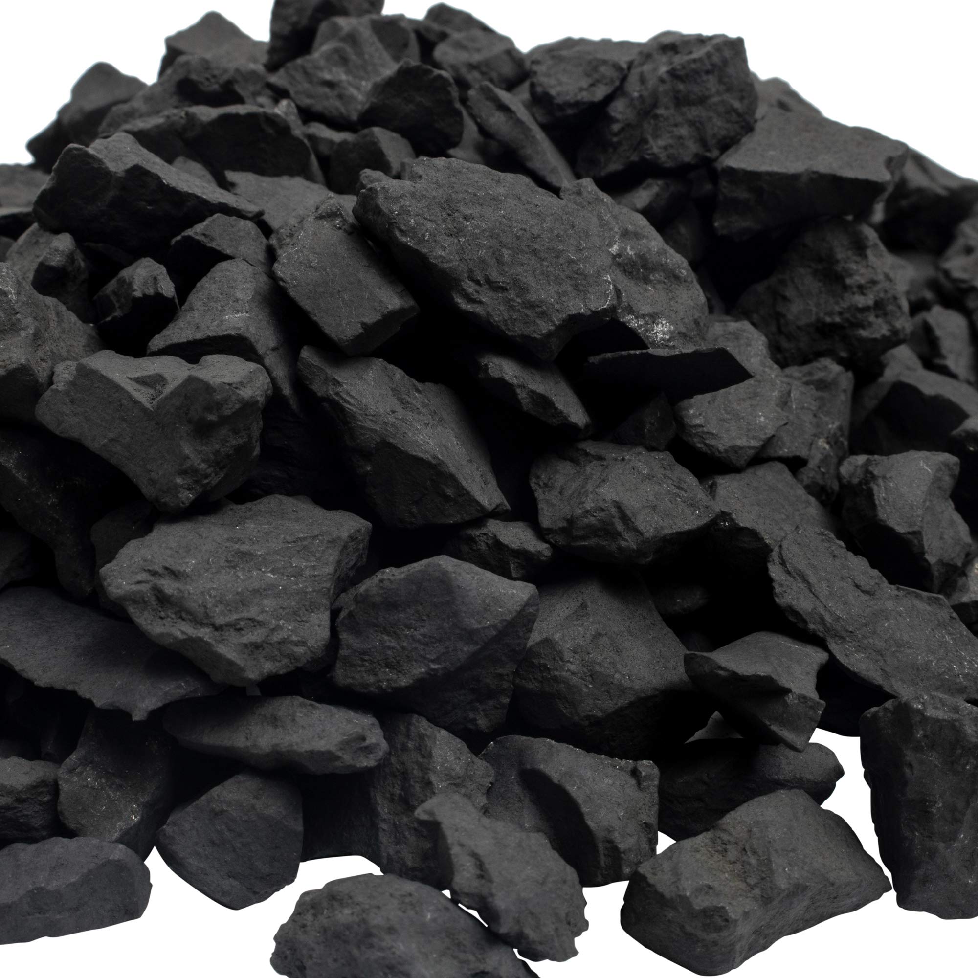 Shungite Stones - by wellness hut - Authentic Tier III Karelian Rocks for Drinking Water Infusion - Natural Minerals with High F